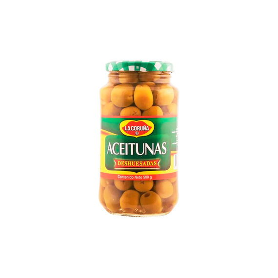 ACEITUNA DESHUES BOLSA CORUÑAX500GR CX12