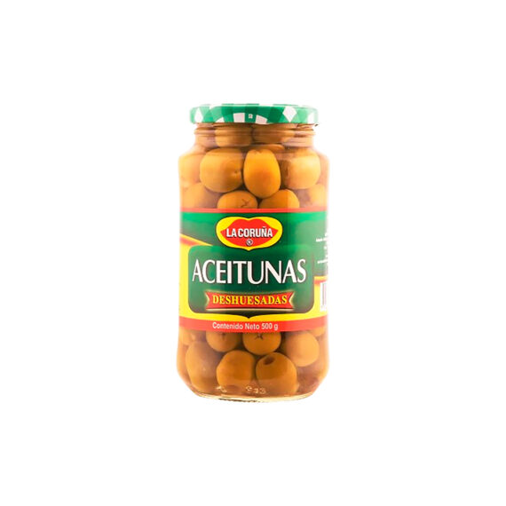 ACEITUNA DESHUESADA CORUÑAX500GR CX12UND