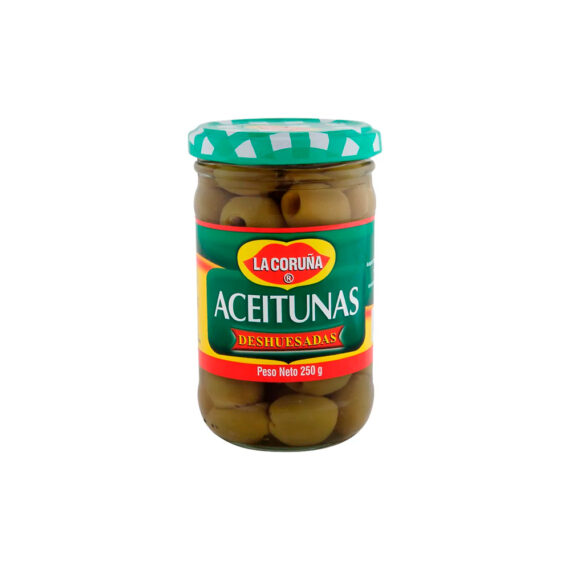 ACEITUNA DESHUESDA CORUÑAX250GR CX24UN