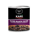ACEITUNAS NEGRA KARIx3100GR Cx6UND