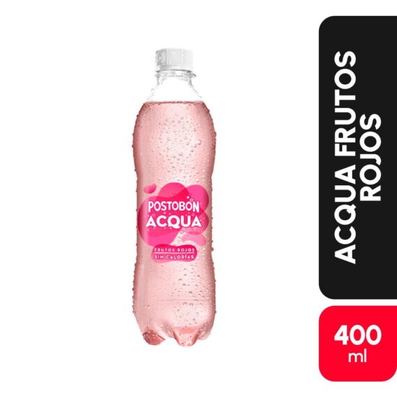 ACQUA FRUTOS ROJOS 400 ML PAQx15UND