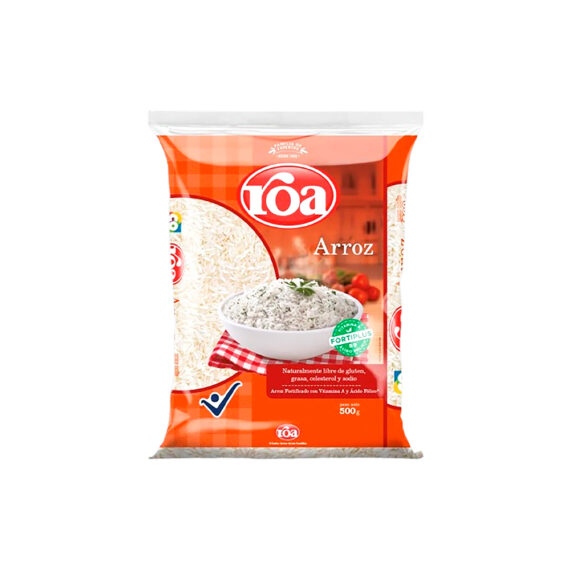 ARROZ ROA FORTIPLUSx500GR PQx25UND