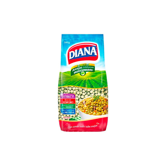ARVEJA VERDE DIANAx500GRx25UND
