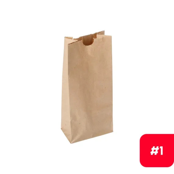 BOLSA PAPEL#1 UNIBOL PACAx80UND