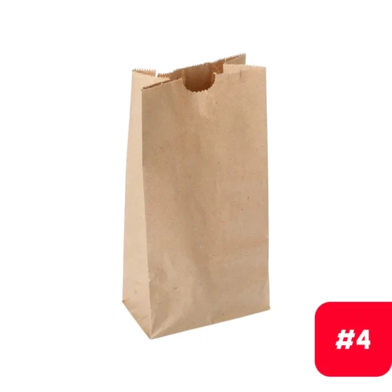 BOLSA PAPEL#4 UNIBOL PACAx40UND