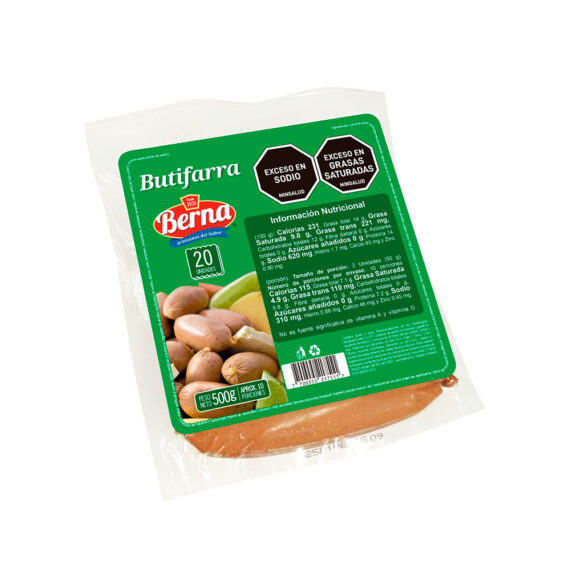 BUTIFARRA BERNAx500GR CX30UND