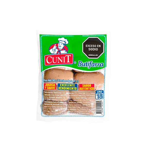 BUTIFARRA CUNIT 500GR