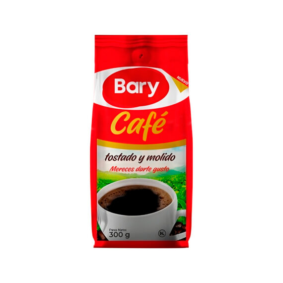 CAFE MOLIDO BARYX300GR Cx18UND