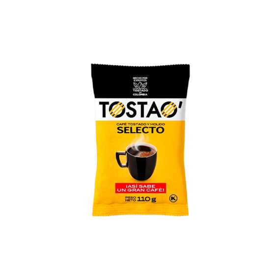 CAFE TOSTAO SELECTOX110GR CX72UND