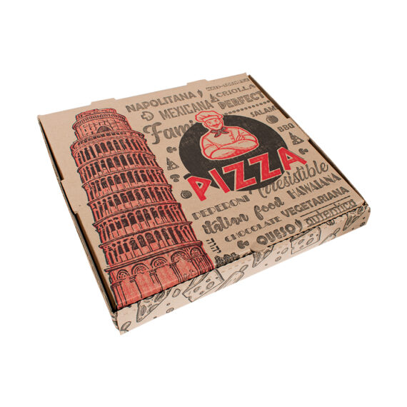 CAJA PIZZA 50x50 MEXICANA PQx30UND
