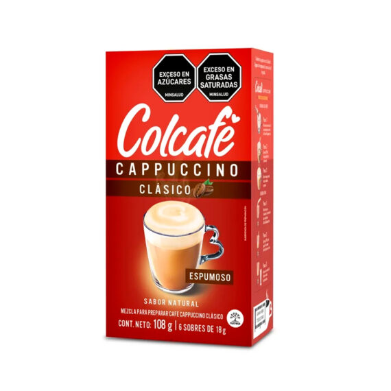 CAPPUCHINO COLCAFE NATURAL 18GRX6UND