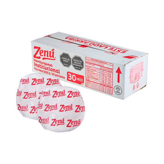 CARNE DE HAMBURGUESA ZENUx Cx30UN