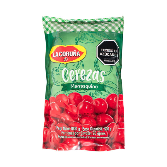 CEREZAS MARASCHINO BOLSA CORUÑAx1000G 12