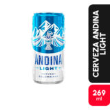 CERVEZA ANDINA LIGHT LATAx269ML PQx24UND