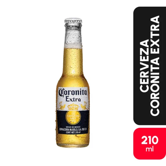 CERVEZA CORONITA EXTRAX210ML CX24UND
