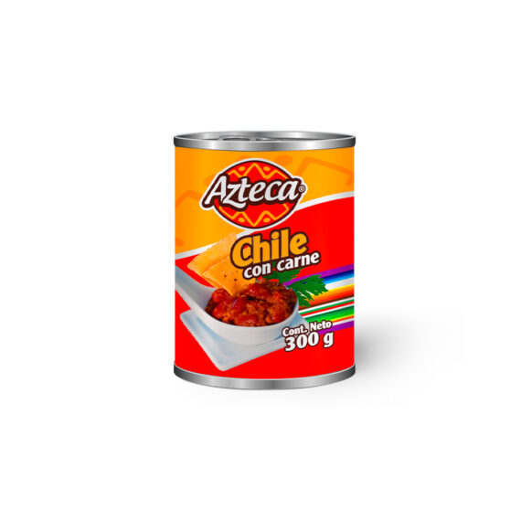 CHILE CON CARNE AZTECAX300GR CX24UND
