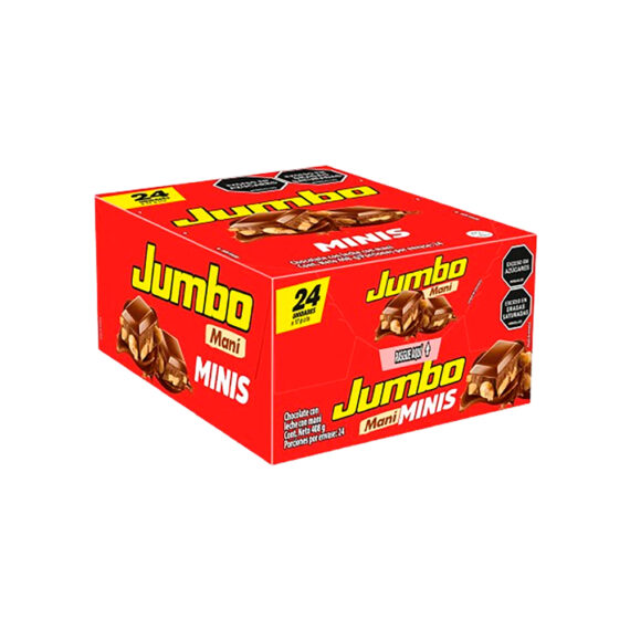 CHOCOLATINA JUMBO MANIx17GR Cx24UND