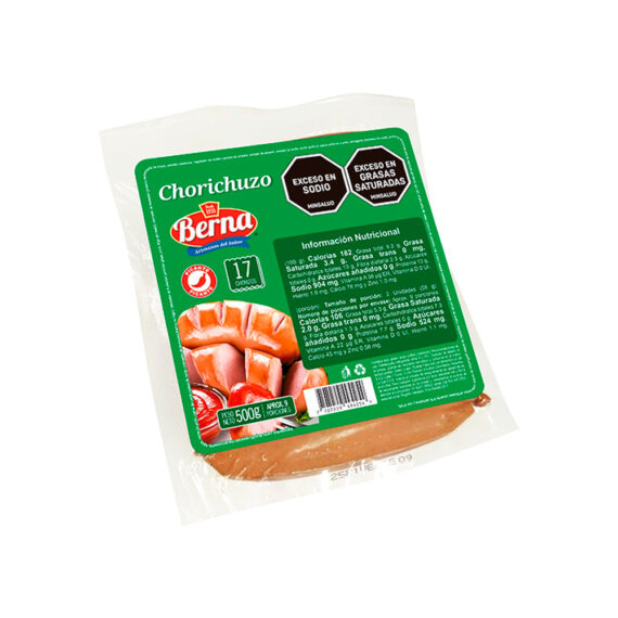 CHORICHUZO BERNAx500GR CX30UND