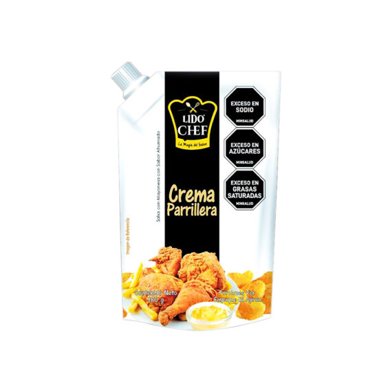 CREMA PARRILLERA LIDO CHEFX180GR CX24UND