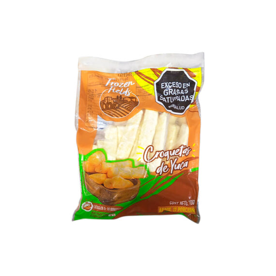 CROQUETA DE YUCA FROZENX1000GR CX12UND