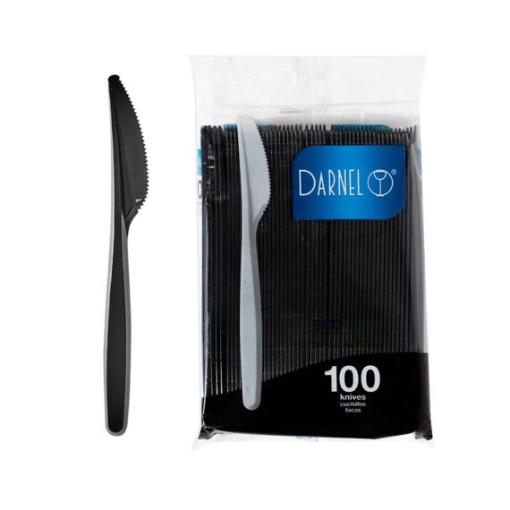 CUCHILLO DARNEL NEGRO x100 UND