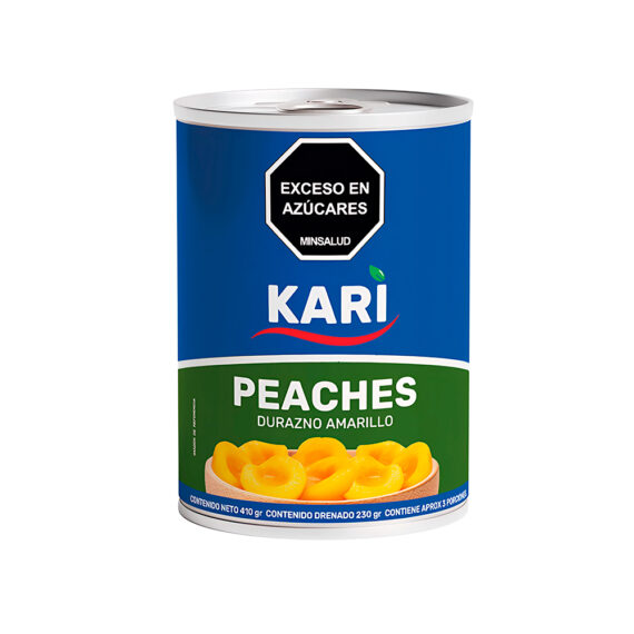 DURAZNO AMARILLO KARIX410GR CX24UND