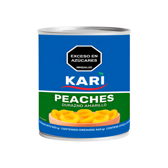 DURAZNO AMARILLO KARIX820GR CX12UND