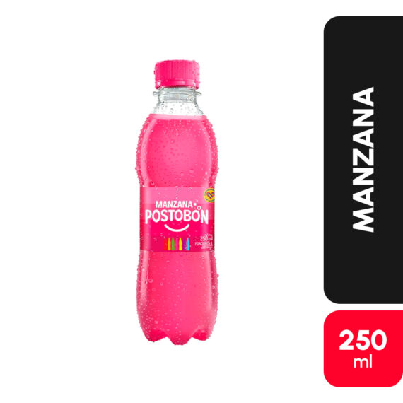GASEOSA MANZANA PETx250ML PQx12UND