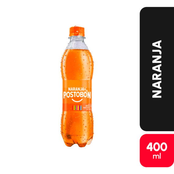 GASEOSA NARANJA PETx400ML PQx15UND