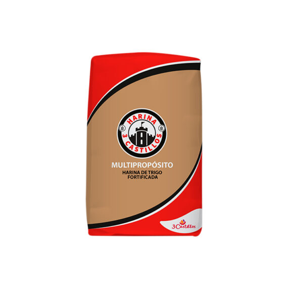 HARINA 3 CASTILLOS x1 KG