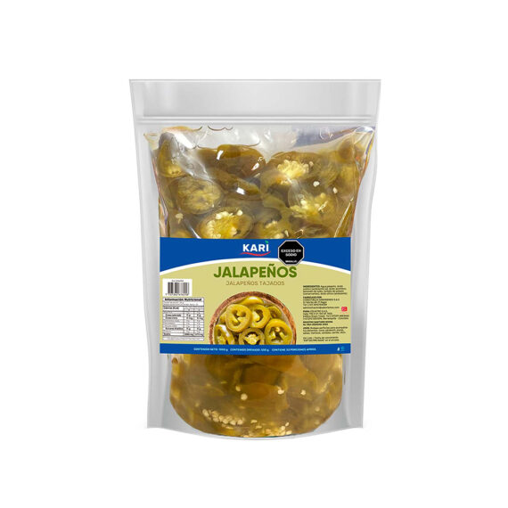 JALAPEÑOS TAJADOS KARIX1000ML CX12UND
