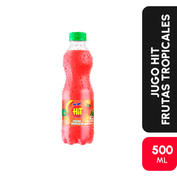 JUGO HIT FRUTAS-TROPICALESx500ML Cx12UND