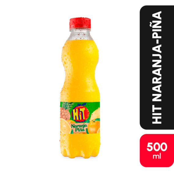 JUGO HIT NARANJA-PIÑAx500ML Cx12UND
