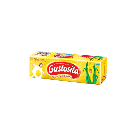 MANTEQUILLA BARRA GUSTOSITAx125GR Cx24UN