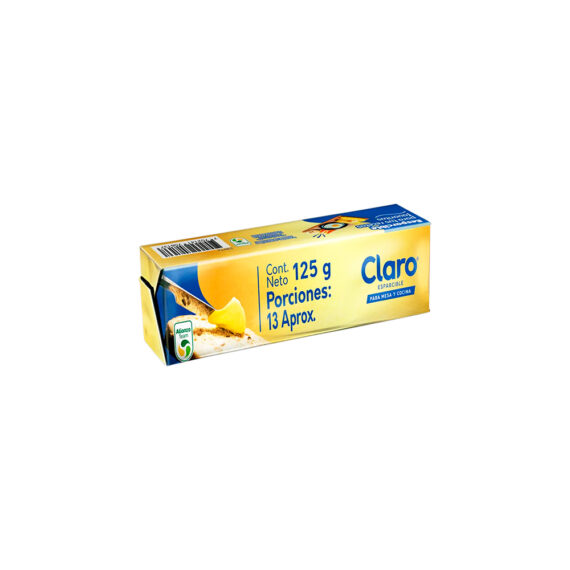 MARGARINA CLARO 125GRCx20x4 CASA LUKE