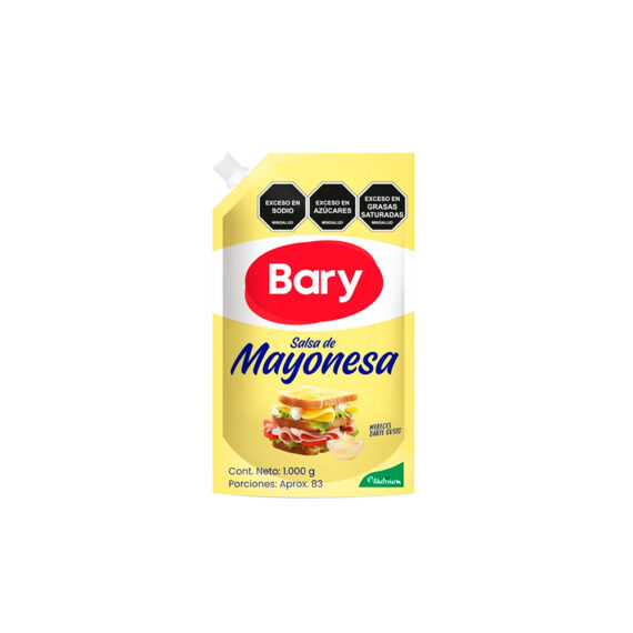 MAYONESA BARYx1000GR Cx12UND