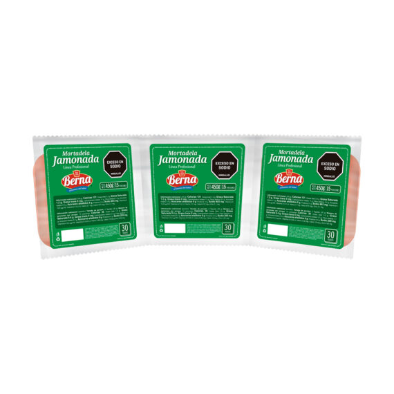 MORTADELA JAMONADA BERNAx450GR