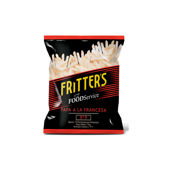 PAPA FRANCESA FRITTERSX1000GR CX10UND
