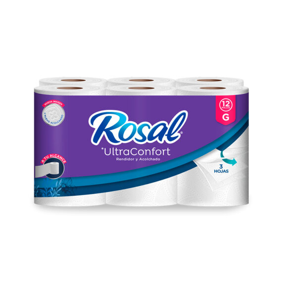 PAPEL HIGIENICO ROSALx20MX12UND PQx4UND