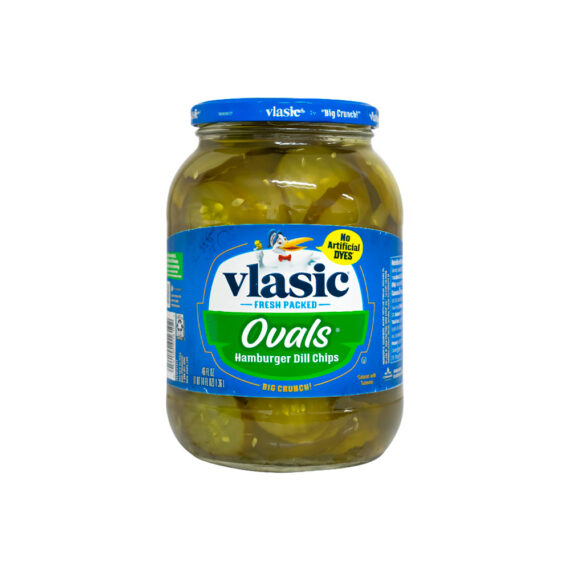 PEPINILLOS VLASIC OVALS HAMB CHIP 460ZX6