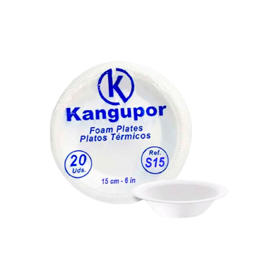 PLATO HONDO KANGUPOR 15CM PQx10UND