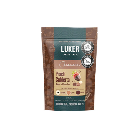 PRACTICUBIERTA BLANCA LUKERX500GR CX36UN