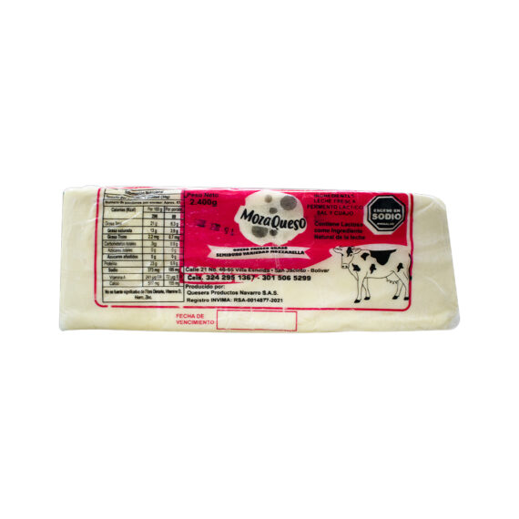 QUESO MOZARELLA EL PRODUCTORx2.4KL