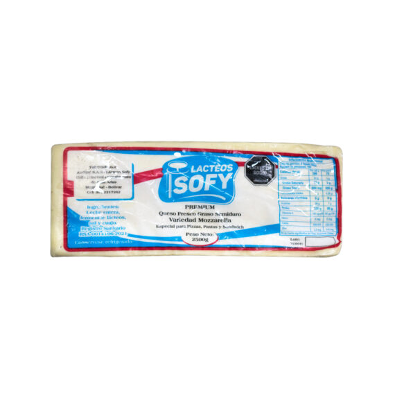 QUESO MOZARELLA SOFY