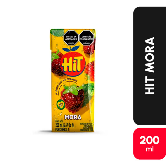 REFRESCO HIT MORAx200ML PQx24UND
