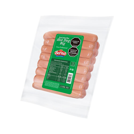 SALCHICHA HOT DOG BIG BERNAX1250GR