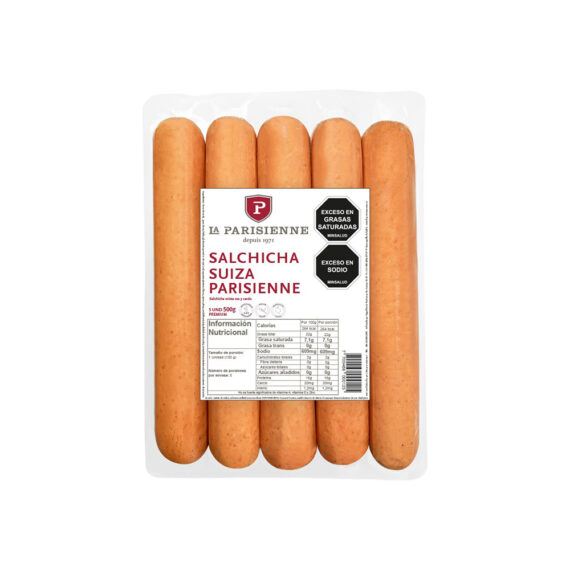 SALCHICHA SUIZA PARISIENNEx5UND