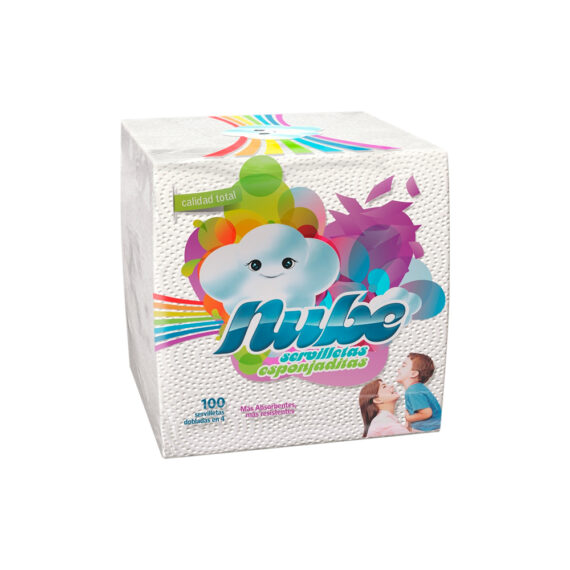 SERVILLETA NUBE DOBLADAx100 Cx30UND