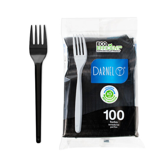 TENEDOR BISTROT NEGRO DARNELx100UUND