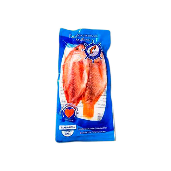 TILAPIA ROJA AL VACIOx500GR
